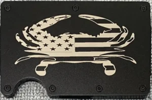 Crab w/ American Flag silhouette